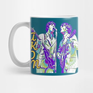 fancy yellow guitars Mug